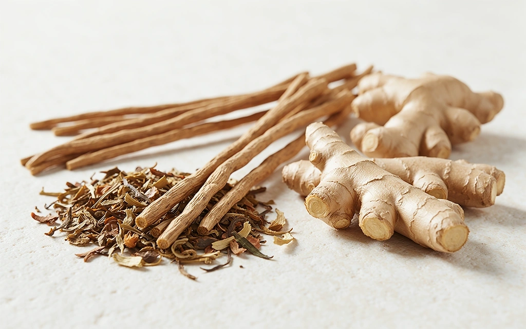 Bahan herba tradisional yang berkualiti